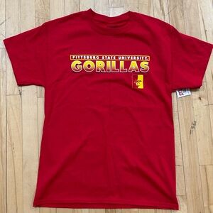 Pittsburg State University Gorillas Red Tee